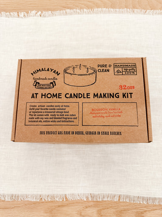 Candle Refill Kit, Bourbon Vanilla
