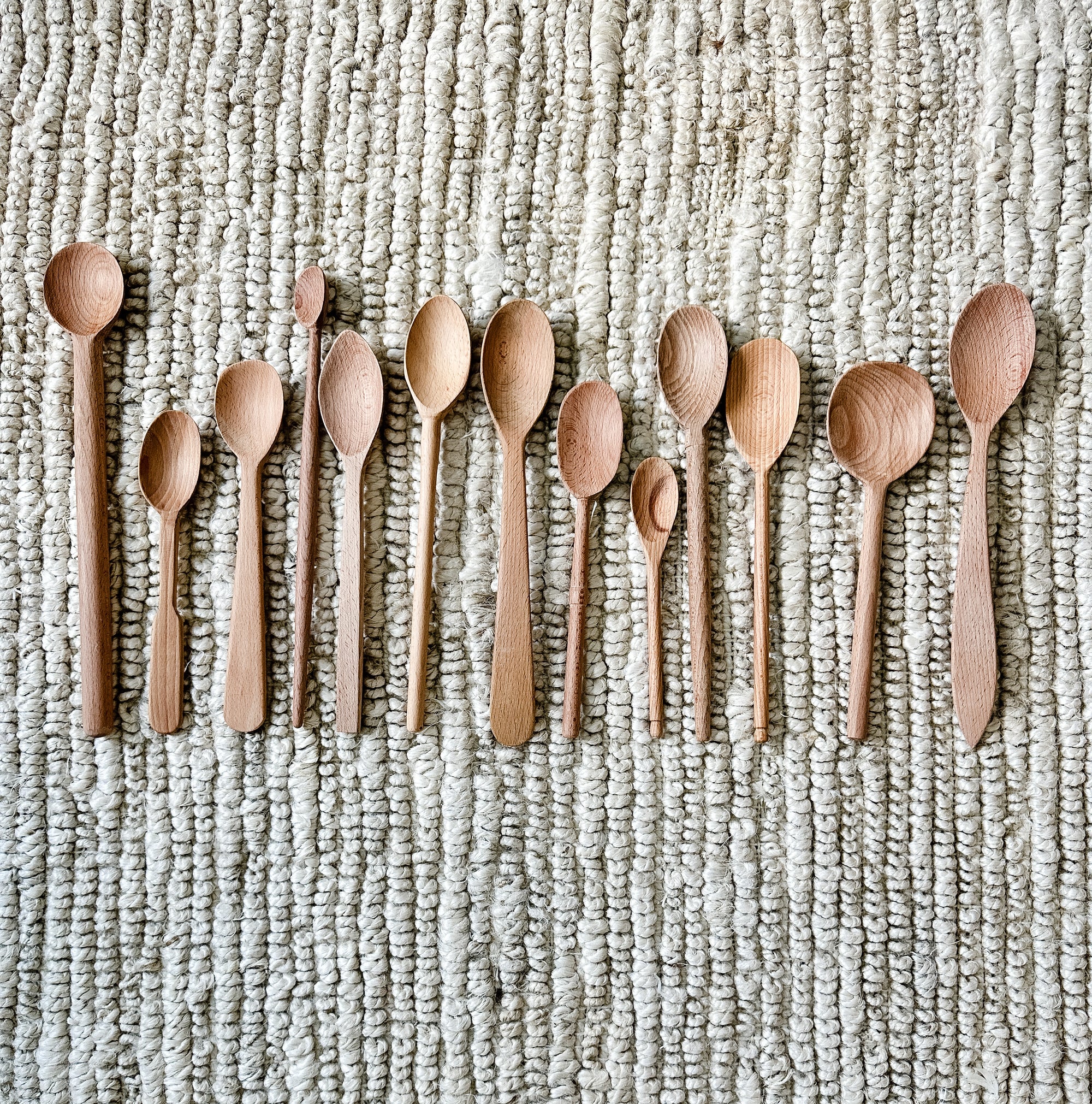 Wooden Spoons - Set of 13
