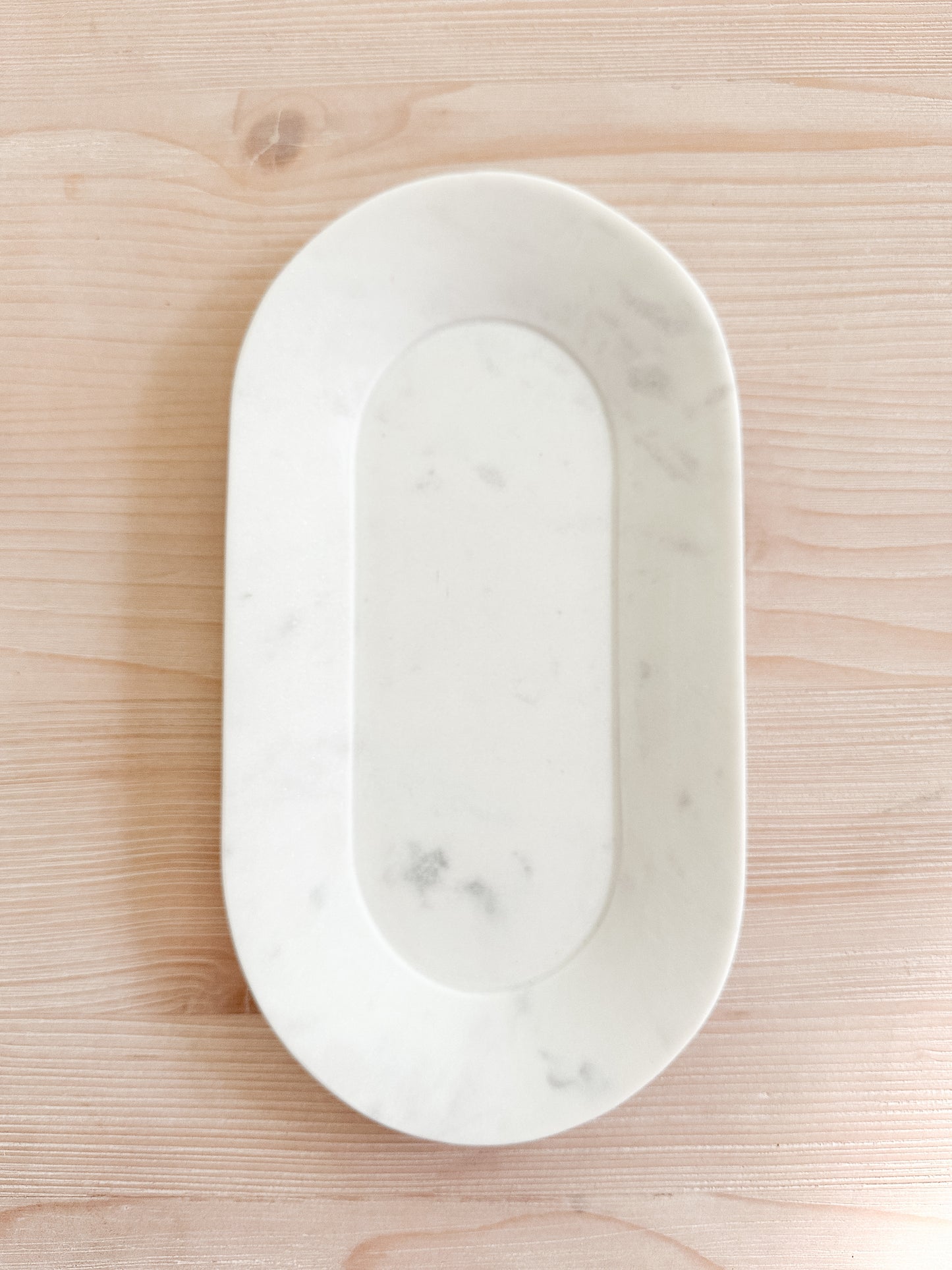 Marble Oval Tray