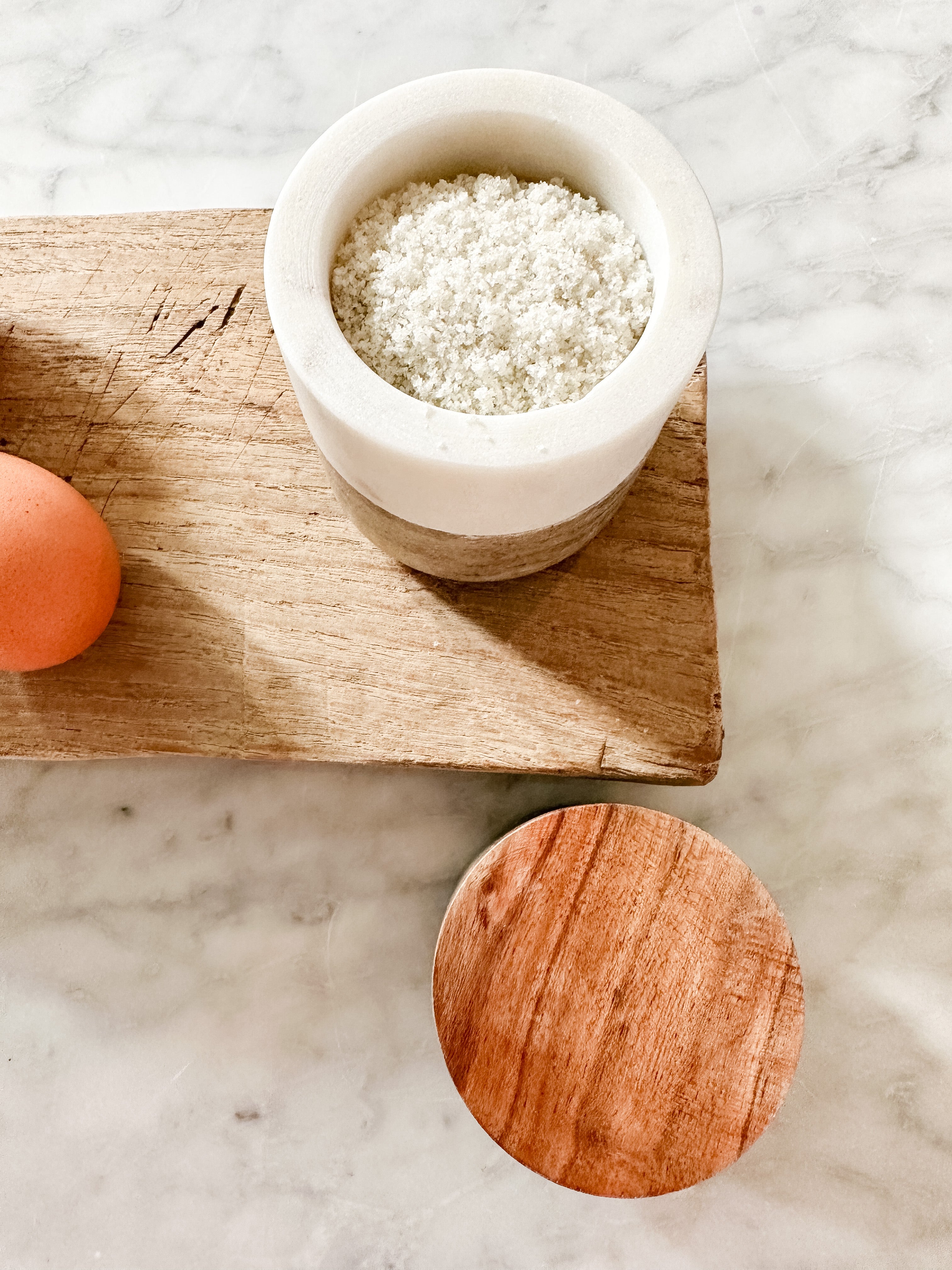 Marble Pinch Pots, Set of 3 Cottage Home