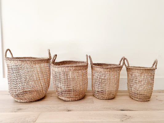 Natural Seagrass Baskets