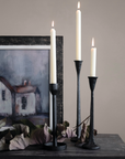 Iron Taper Candle Holders