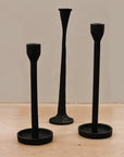 Iron Taper Candle Holders